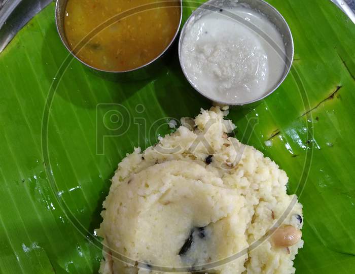 South Indian pongal