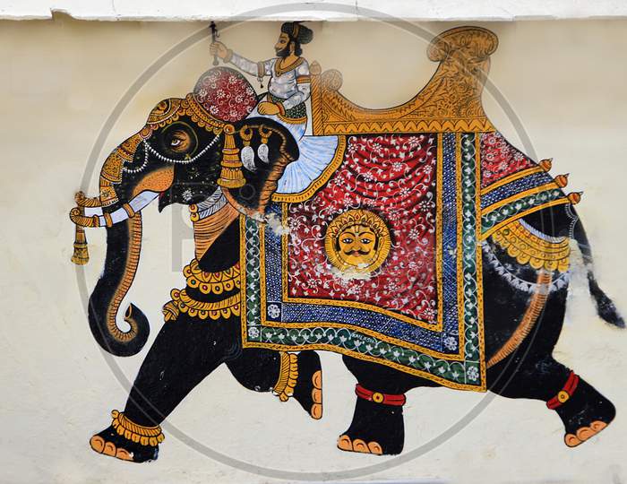 King On Royal Elephant, Udaipur
