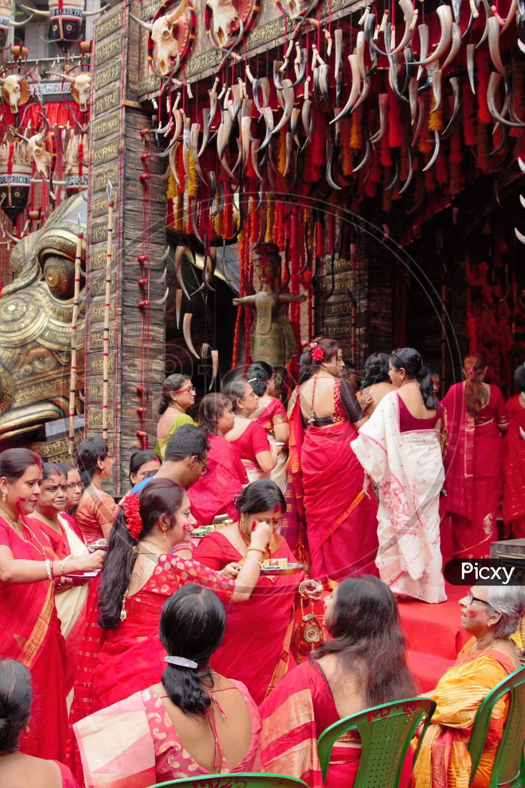 Celebration of Durga Puja