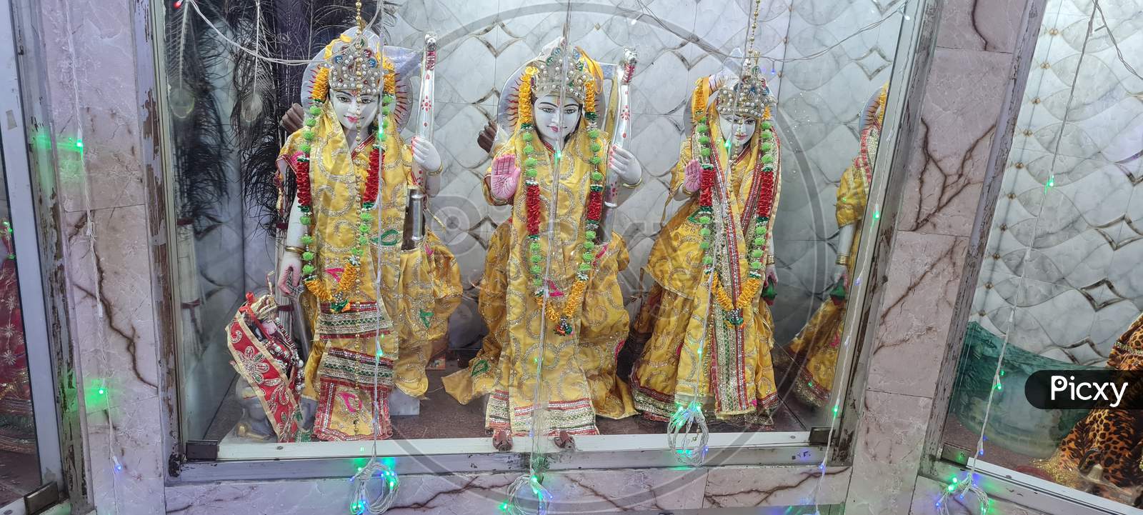 Lord shri Ram in temple