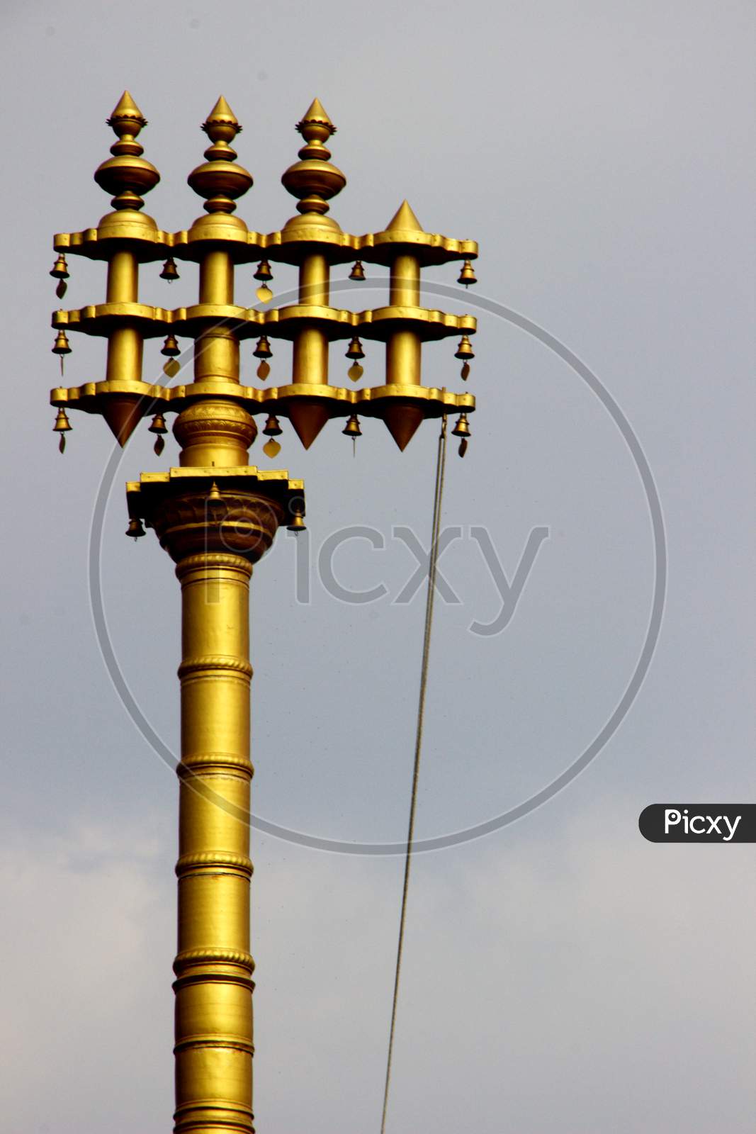 Brass Pillar At Lepakshi
