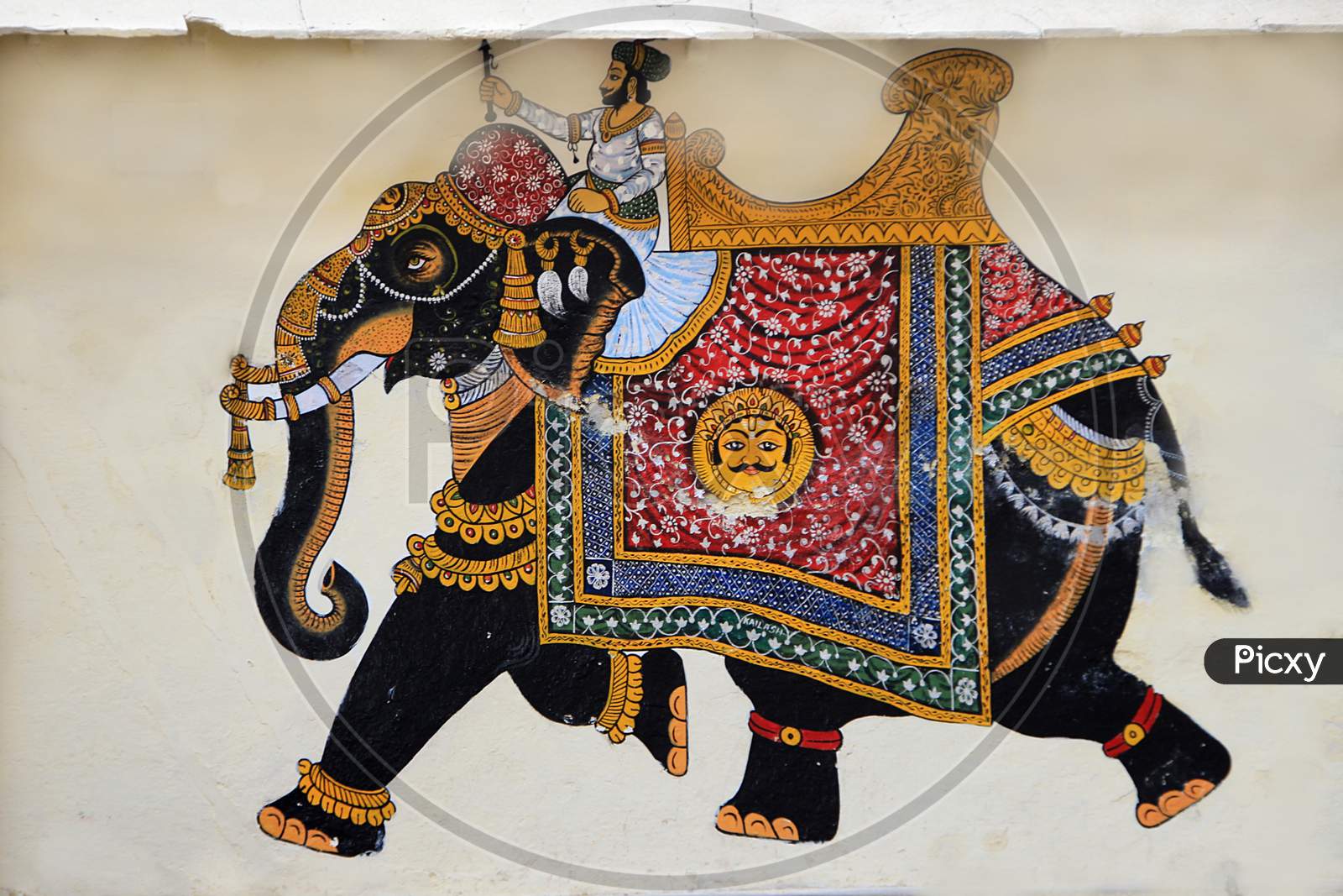 King On Royal Elephant, Udaipur