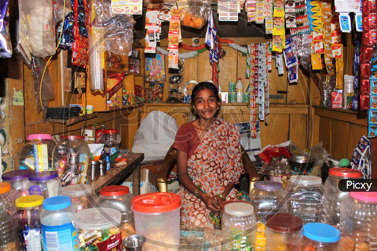 India vendor shop market