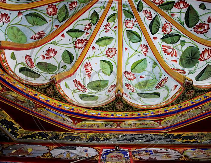 Painted Roof Interior, Udaipur