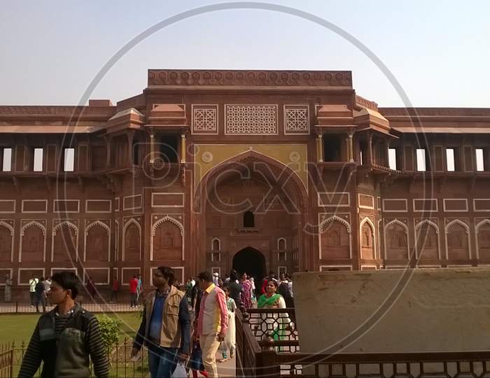 Jahangir Mahal in Agra Fort