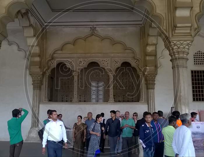 Diwan E Aam in Agra Fort