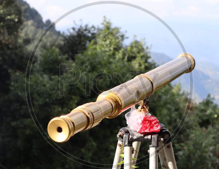 Historical used telescope