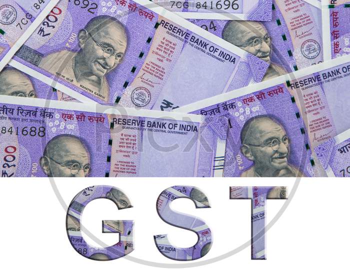 Goods and services tax - GST India 3d