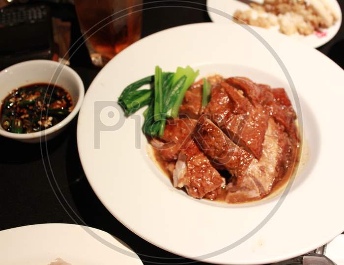 Duck Meat Dish