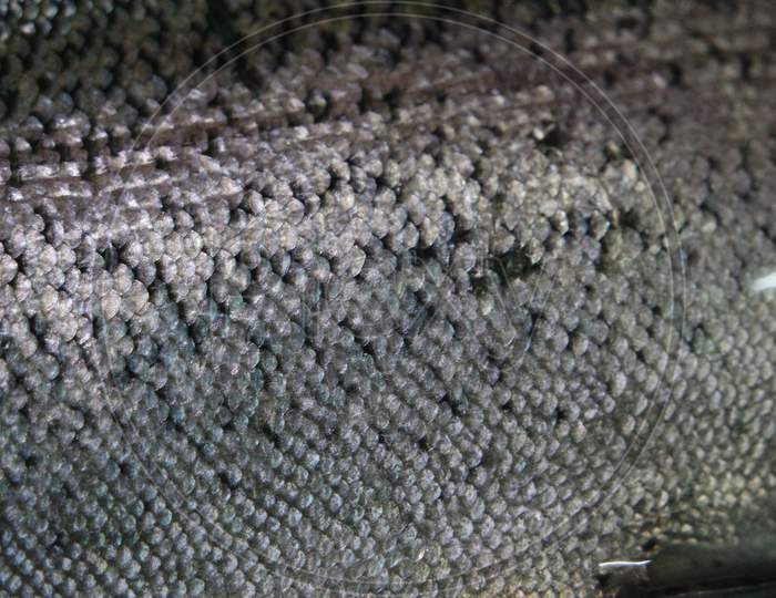 Gray Or Grey And Silver Texture Of Fish Skin Scales