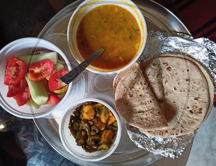 Simple Indian homemade food