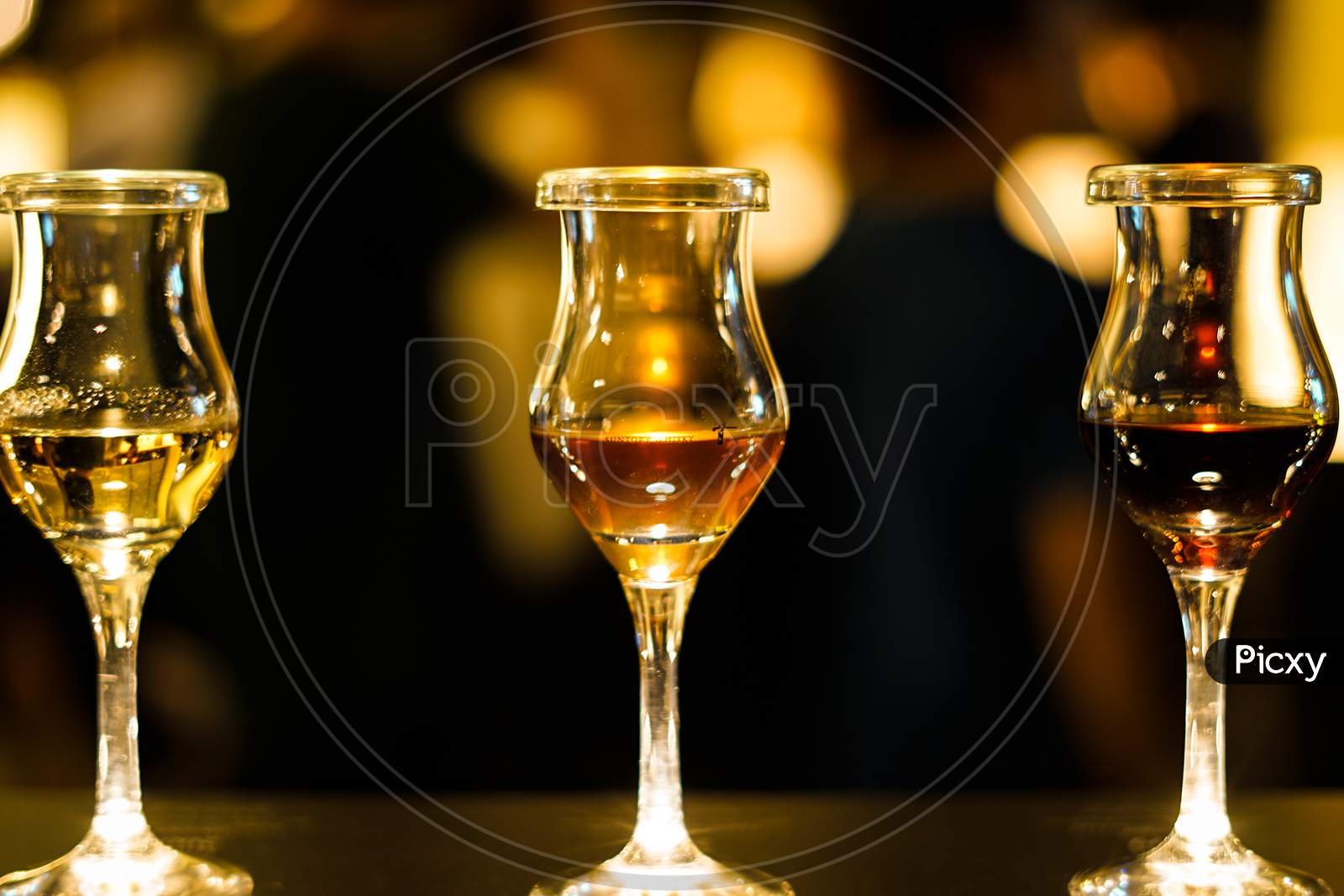 Image Of Stylish Wine Glass