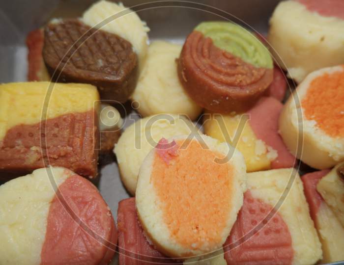 Diwali traditional indian milk sweets