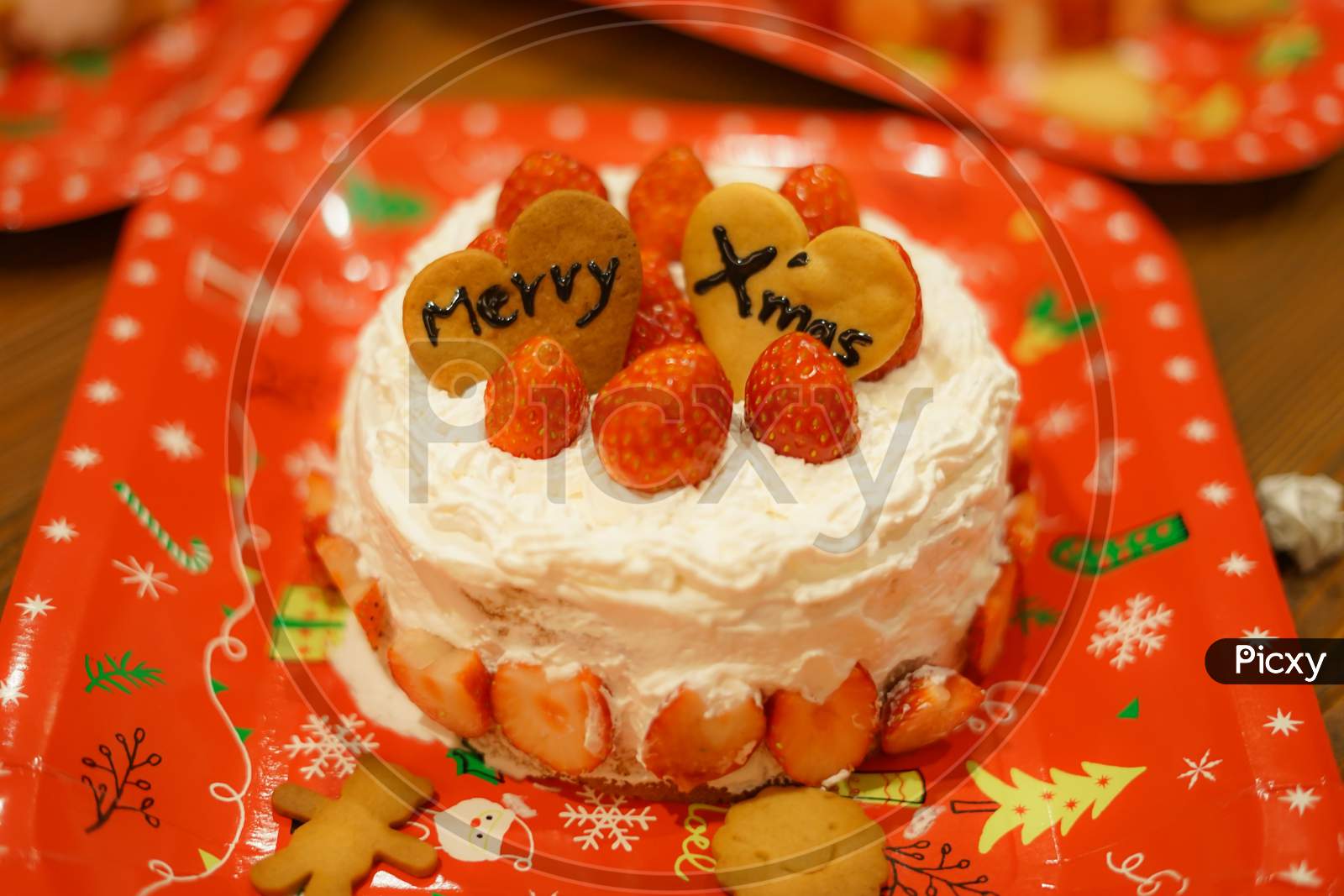 Image Of Christmas Cake