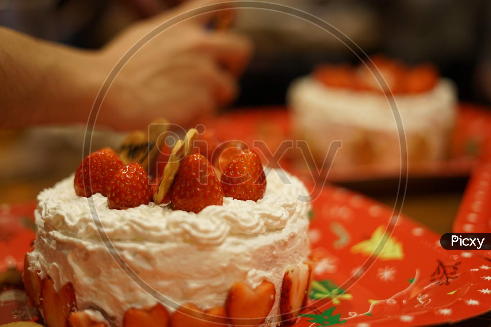 Image Of Christmas Cake
