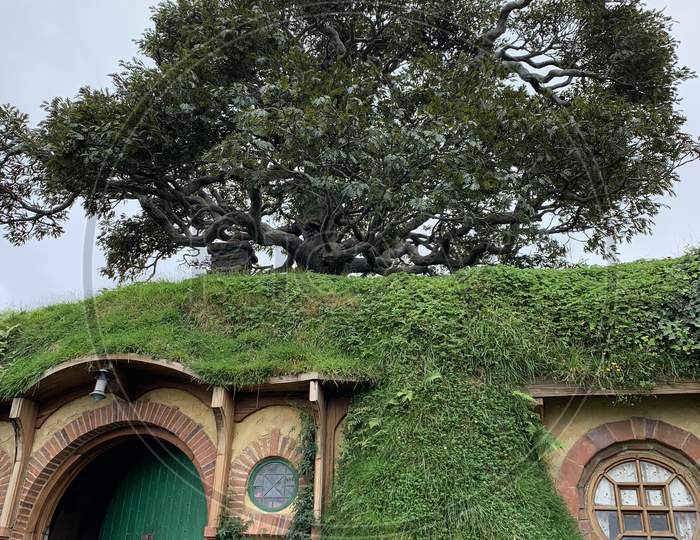 Artificial Tree at hobbiton