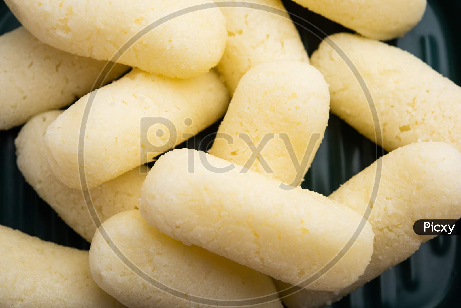 Image of Cham Cham Is A Bengali Sweet Made By Curdling Milk And Then