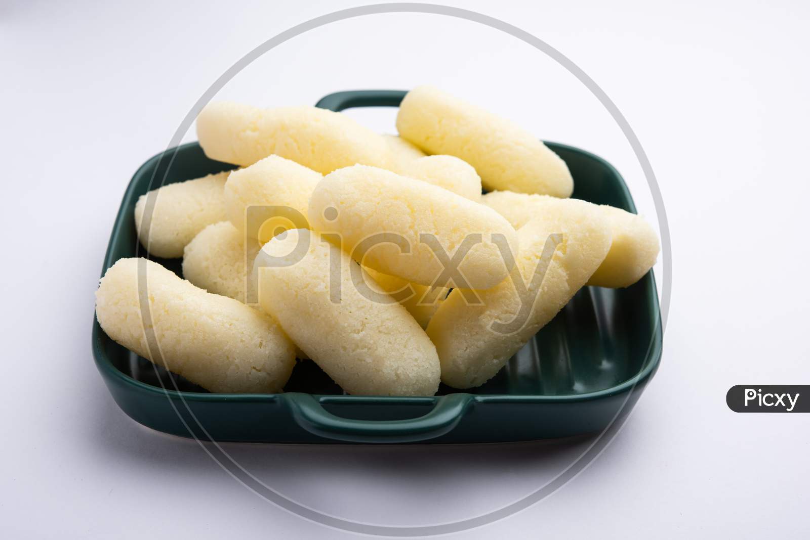 Image of Cham Cham Is A Bengali Sweet Made By Curdling Milk And Then