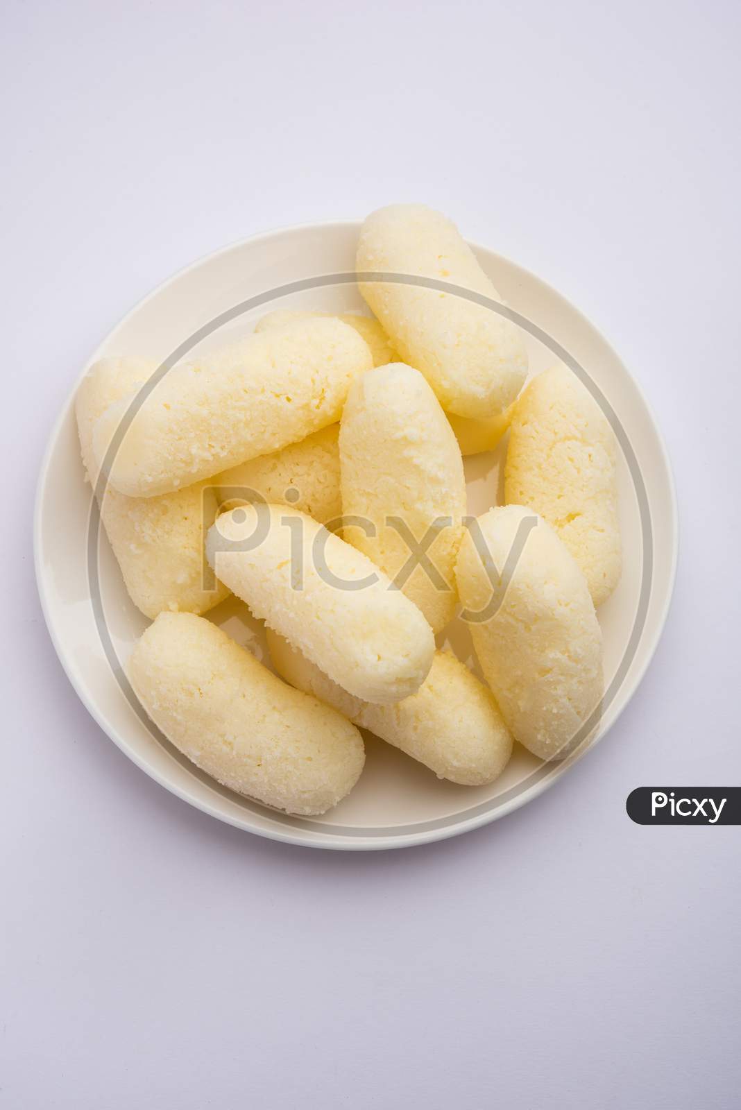 Image of Cham Cham Is A Bengali Sweet Made By Curdling Milk And Then