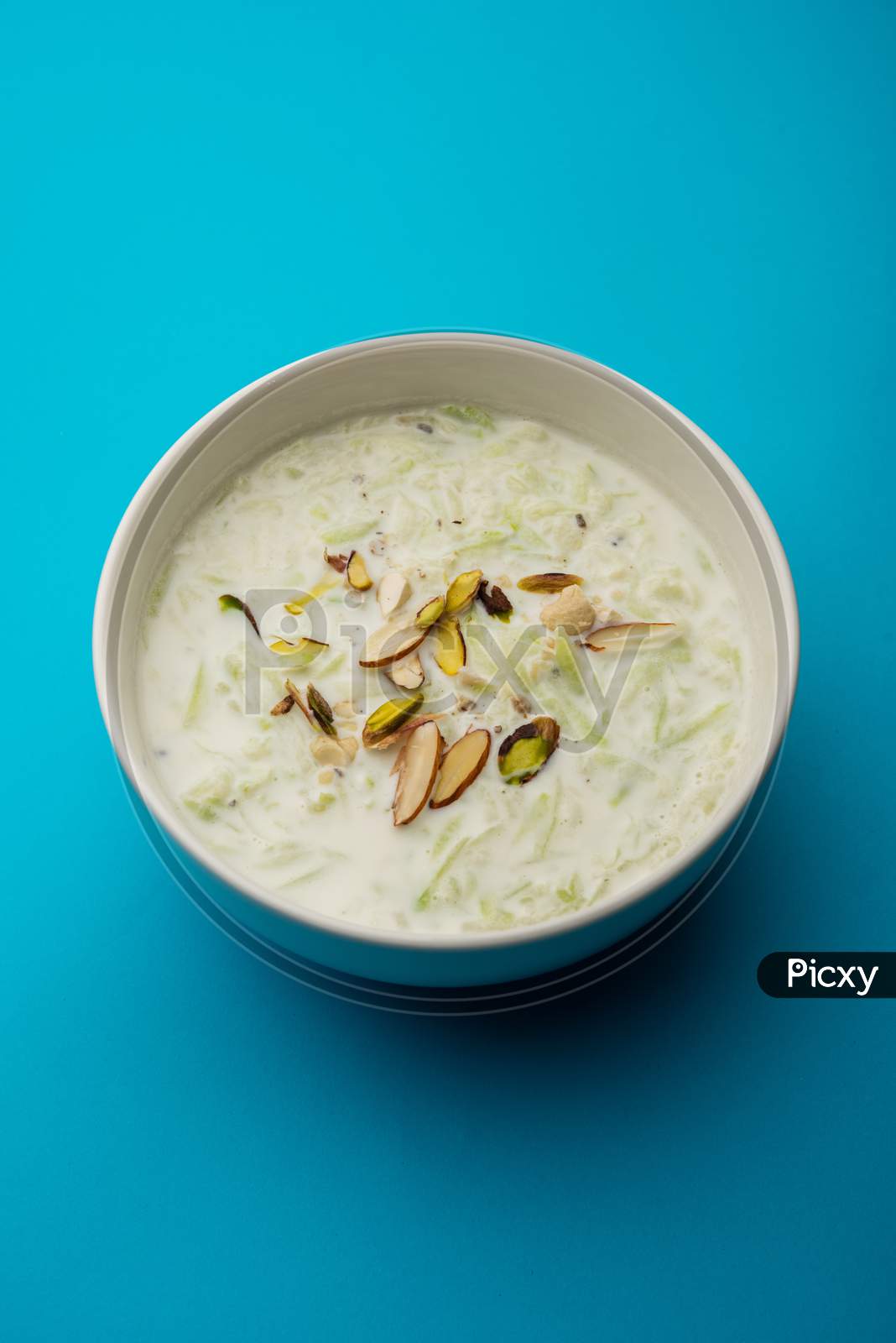 Lauki Ki Kheer - Doodhi Or Gahiya Porridge Or Bottle Gourd Khir Or Payasam, Served In A Bowl