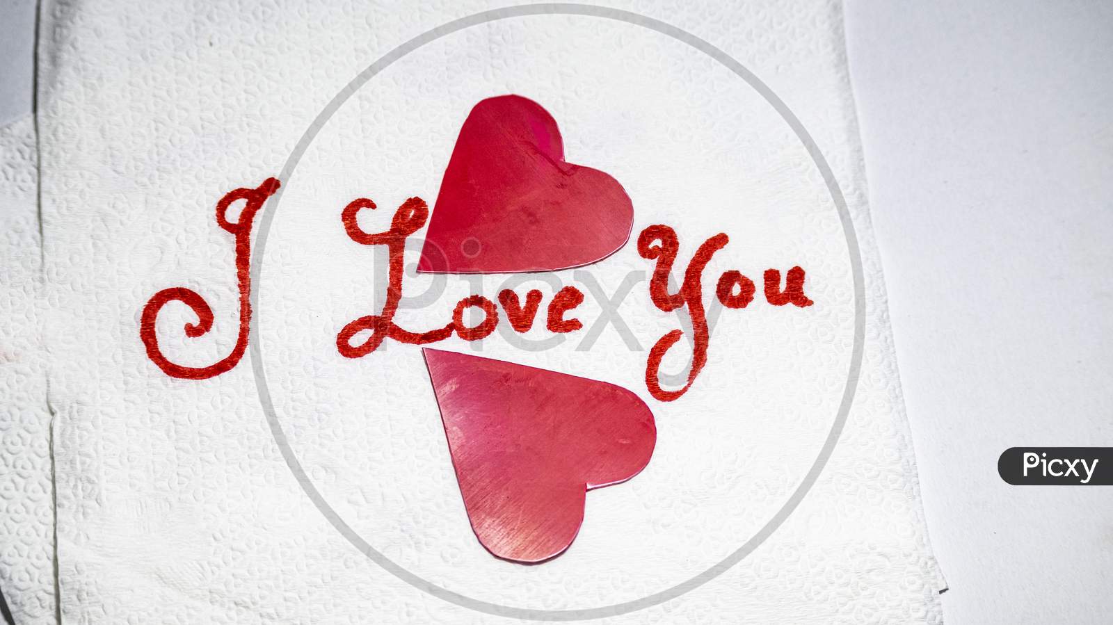 3d I Love You Card Stock Photo - Download Image Now - Concepts, Concepts &  Topics, Dating - iStock