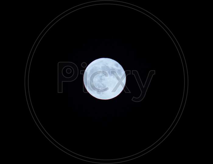 Beautiful Full Moon Of The Image