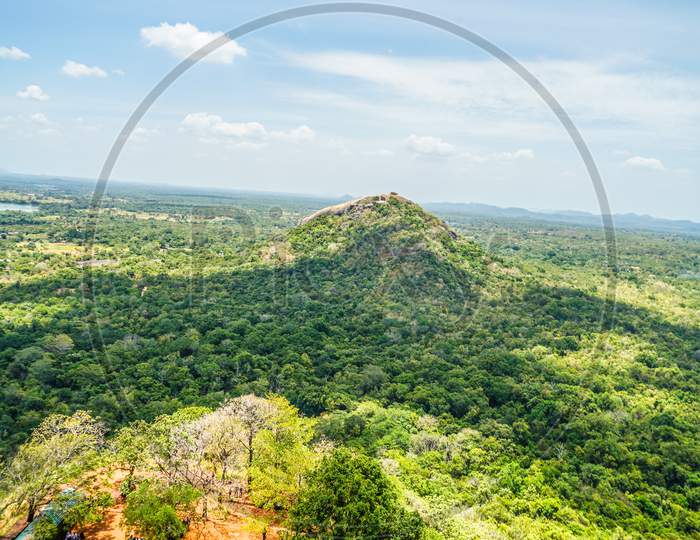 Landscape Visible From Sri Lanka, Sigiriya Rock Summit
