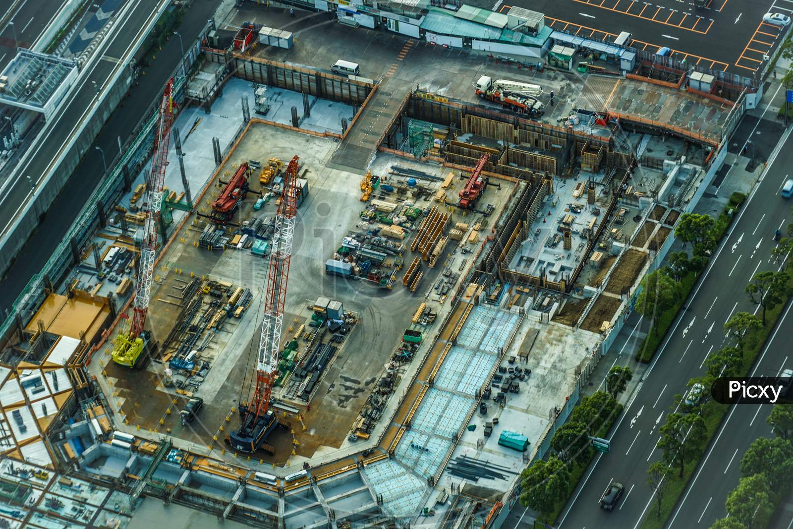 Image Of Large-Scale Construction Site