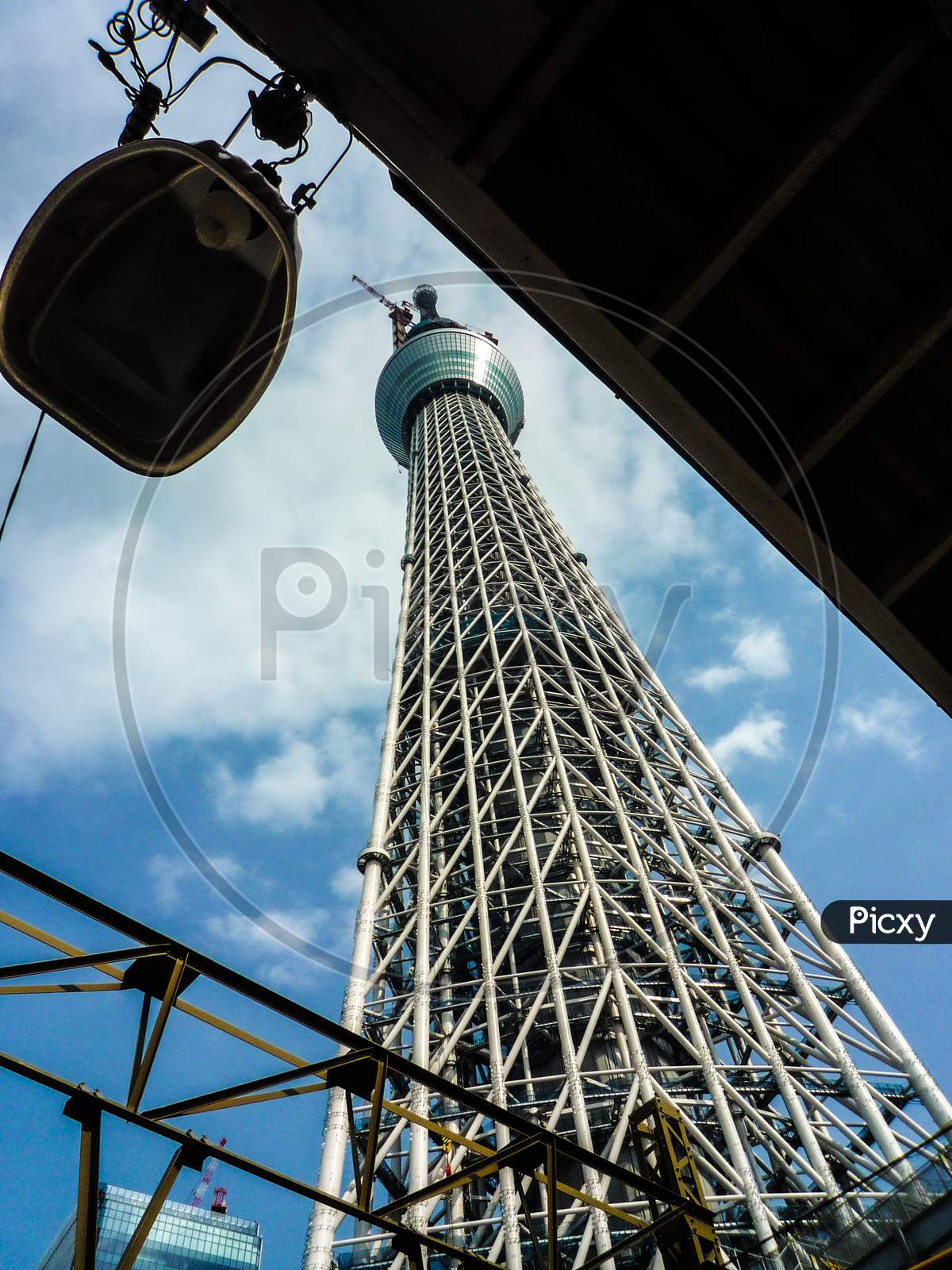Tokyo Sky Tree Under Construction