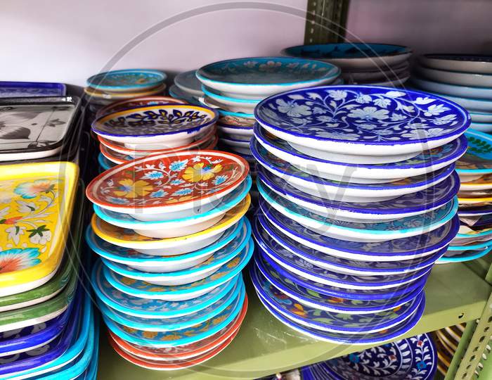 Blue pottery Jaipur