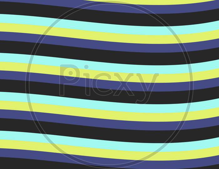 Colourful waves background illustration template
