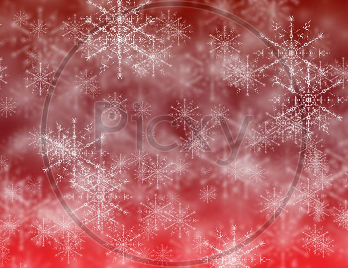 Christmas snowflakes  background.