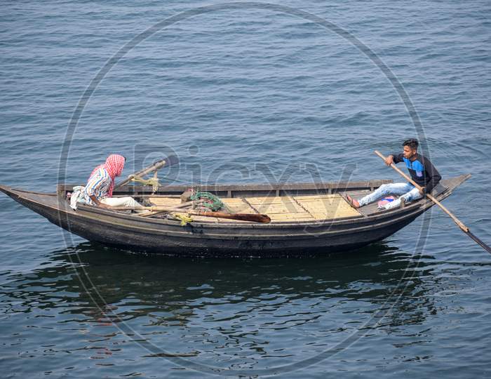 A fishing boat
