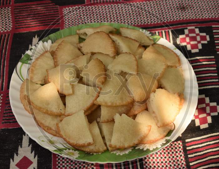 Sweet Pancake Made In A Traditional Bengali Way