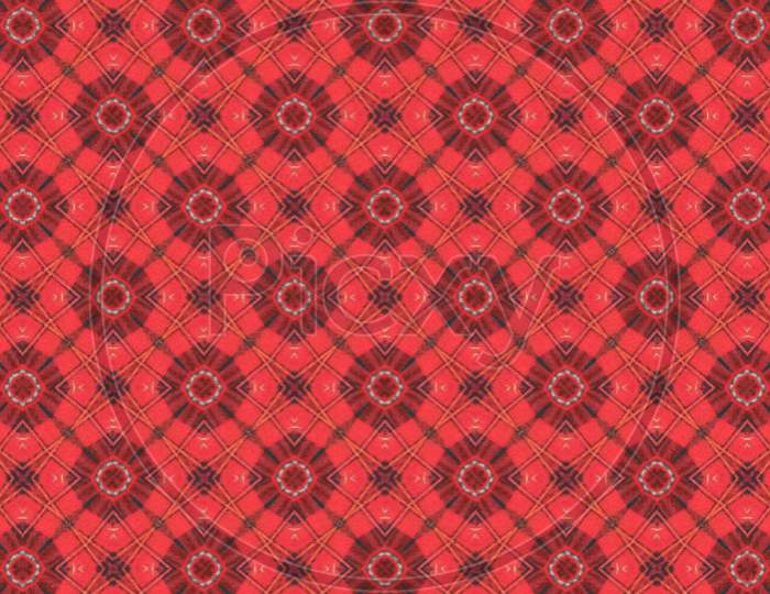 Red colour pattern design illustration art