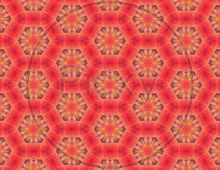 Red colour pattern textile Illustration design art