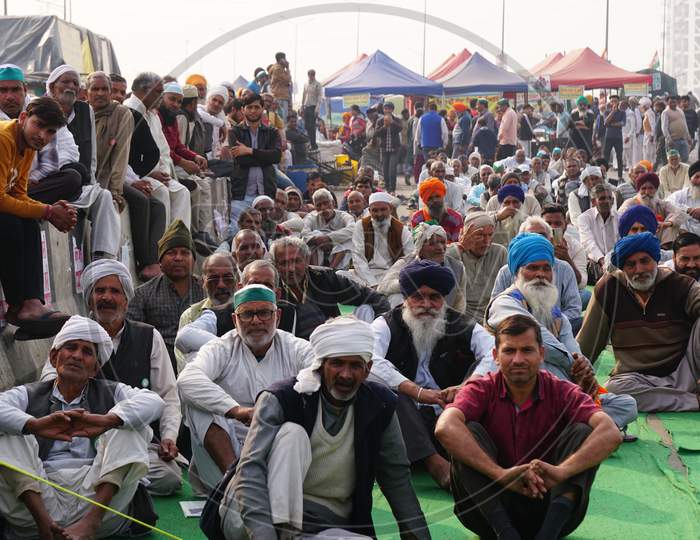 78th Day Visuals of Delhi-Ghazipur Border Farmers' Protest