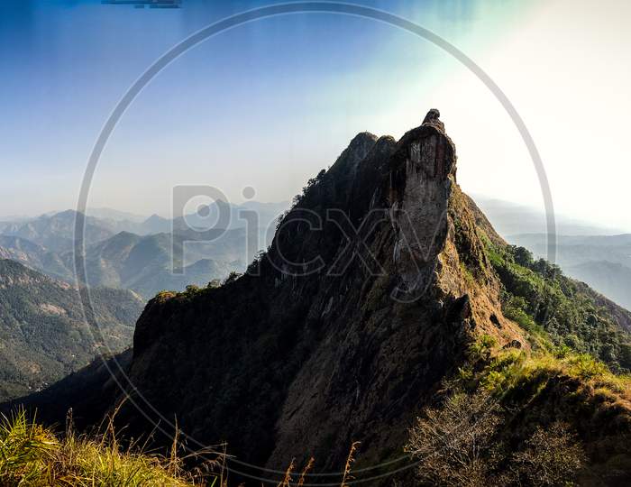 Illickal Kallu,one of the best peak in Kottayam Dist. In Kerala.This image was captured on 7th of February 2021.