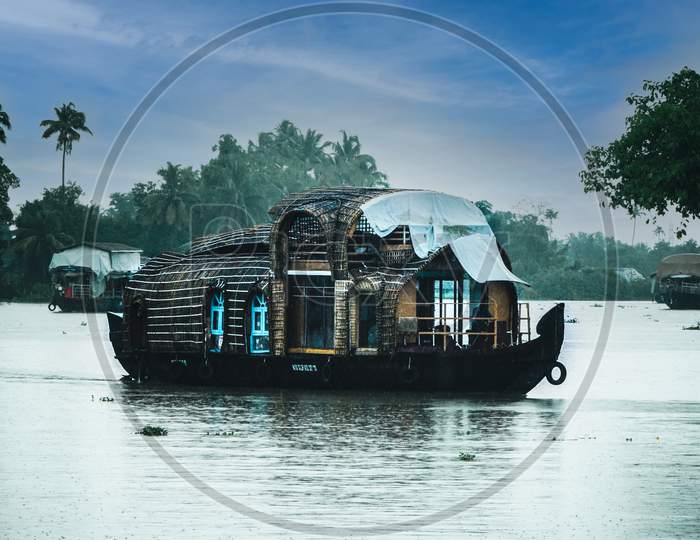 A nice view of kerala house boat