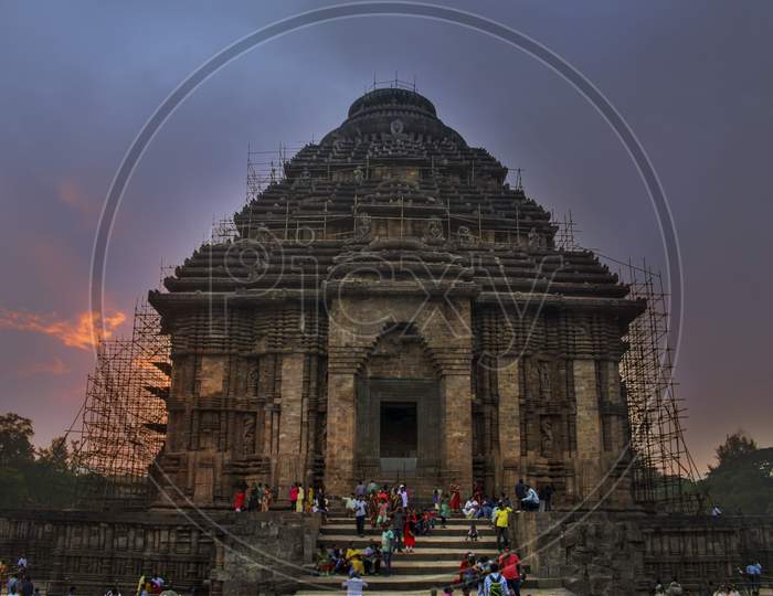 Konark sun temple, Odisha
