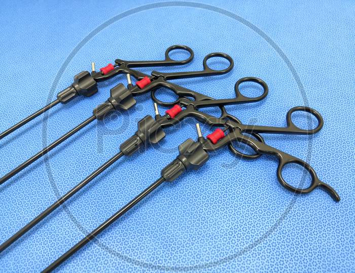 Surgical Laparoscopic Instrument Handles