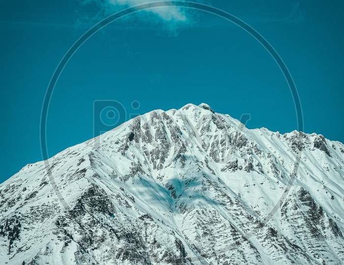 Mountain and snow