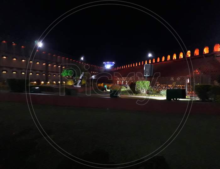 Night show in cellular jail