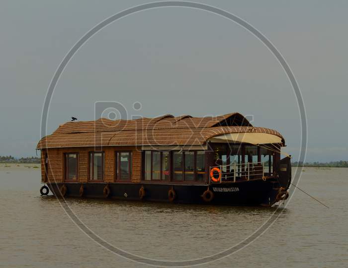 Houseboats in Kerala backwaters
