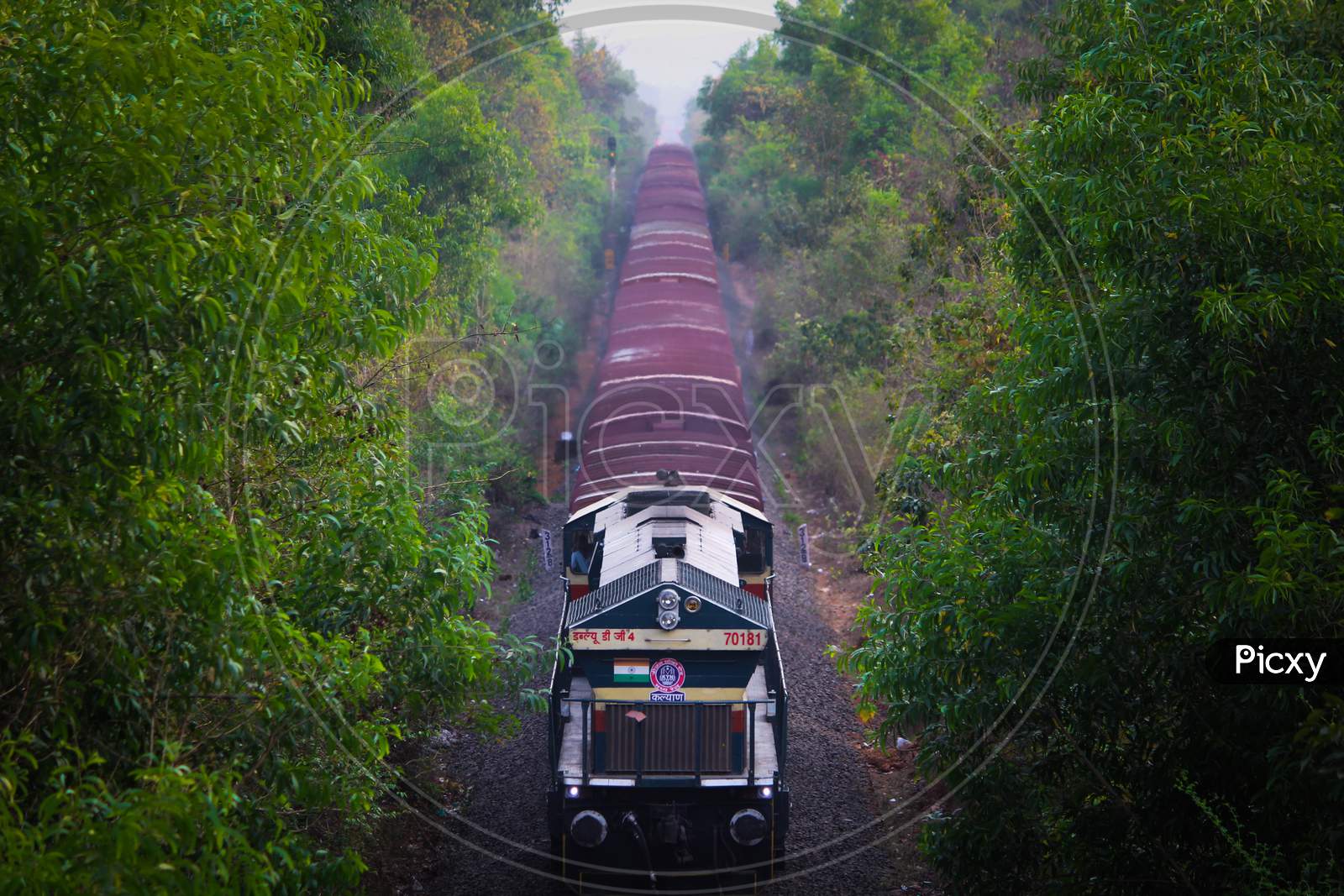 Train in konkan