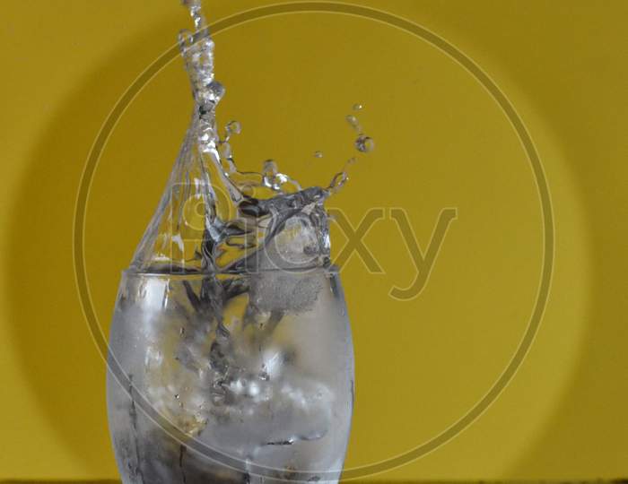 Drink in glass