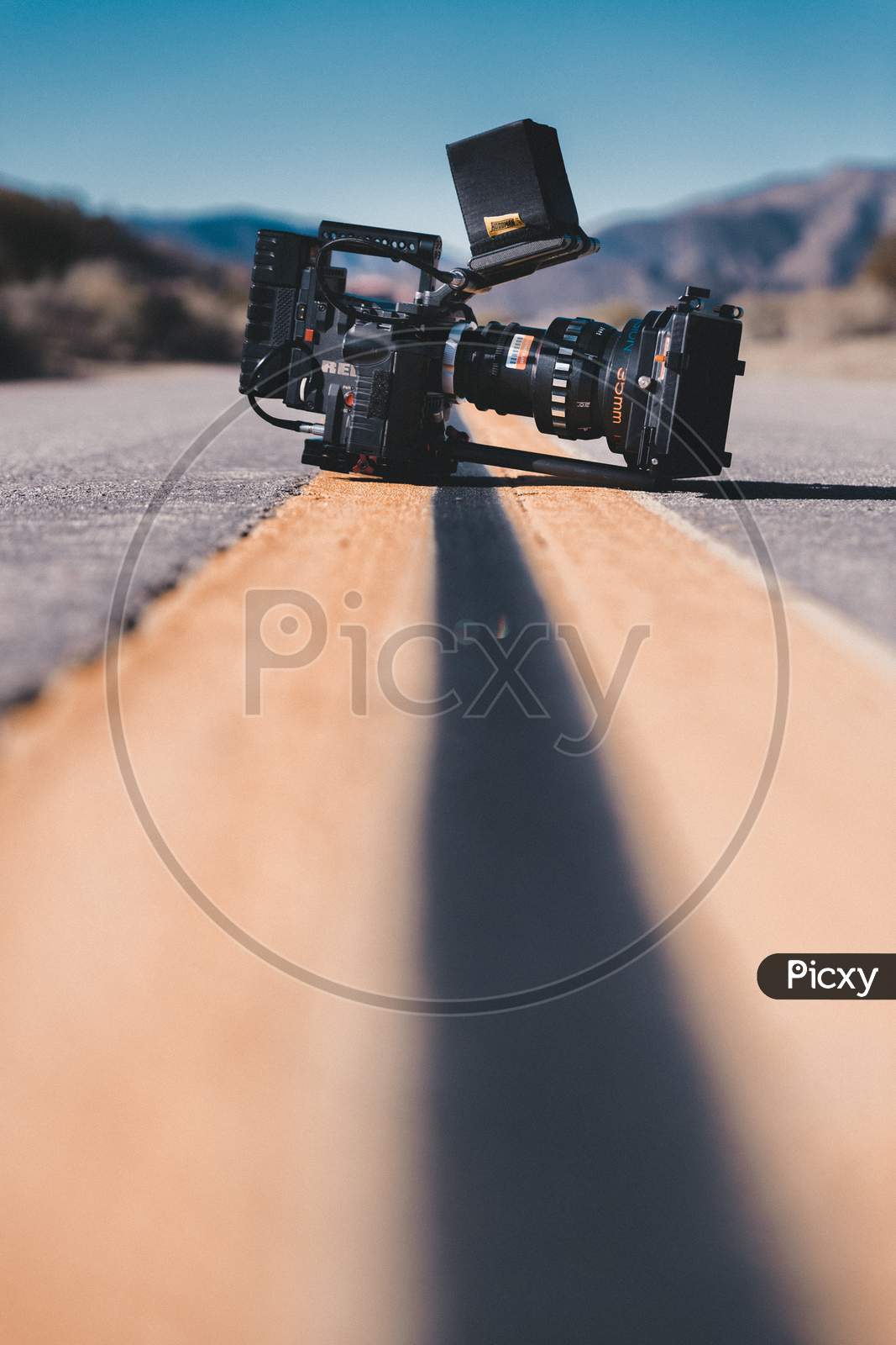 Camera Image on the road surface