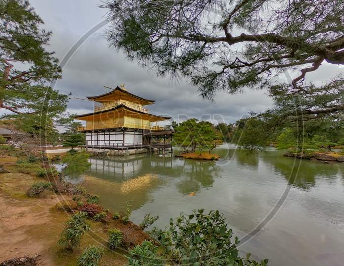 Golden Temple Of Japan