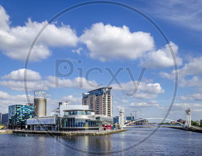 Salford Greater Manchester 10th August 2017 The Lowry Theatre at Salford Quays.