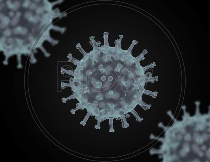 Coronavirus Covid-19 outbreak and coronaviruses influenza background
